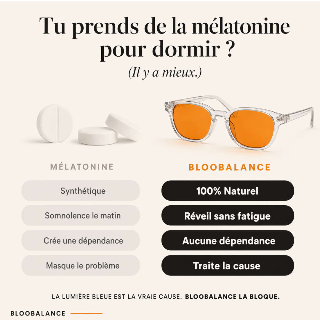 Ambre — Lunettes anti-lumière bleue du soir