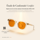 Ambre — Lunettes anti-lumière bleue du soir