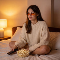 Ambre — Lunettes anti-lumière bleue du soir